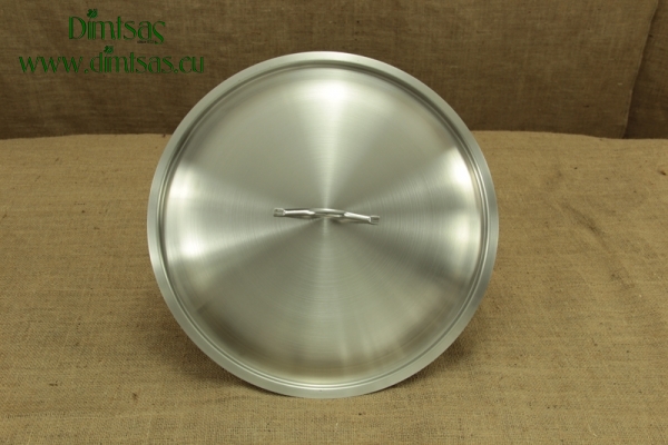 Lid Stainless Steel 40 cm 1.2 mm Dome shaped