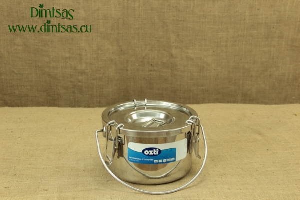Food Carrying Container Stainless Steel 24x15 6 lit
