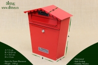Γραμματοκιβώτιο Κόκκινο Σειρά 4 Απεικόνιση Ένατη