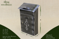 Γραμματοκιβώτιο με Ασημί Πατίνα Σειρά 6 Απεικόνιση Έβδομη