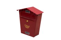 Γραμματοκιβώτιο Κόκκινο Μεγάλο ARFE Απεικόνιση Δέκατη Τρίτη