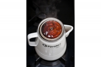 Tea and Coffee Percolator "Perkomax" White Sixteenth Depiction