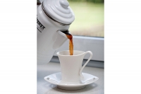 Βραστήρας για Τσάι & Καφέ Φίλτρου Εμαγιέ Άσπρο Απεικόνιση Δέκατη Όγδοη