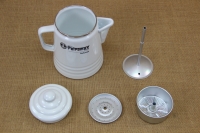Tea and Coffee Percolator "Perkomax" White Third Depiction