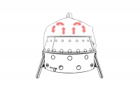 Καπάκι - Φούρνος Θερμού Αέρα Petromax Απεικόνιση Όγδοη