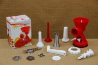 Plastic Cookie Maker & Meat Grinder Inox Special First Depiction