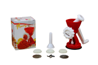 Πλαστική Μηχανή για Κουλουράκια, Κιμά & Ζυμαρικά Inox Απεικόνιση Τριακοστή πρώτη
