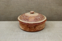 Clay Dutch Oven 6 Liters Beige Second Depiction