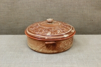 Clay Dutch Oven 7 Liters Beige Second Depiction