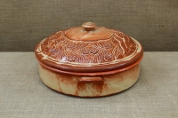 Clay Dutch Oven 10 Liters Beige Second Depiction