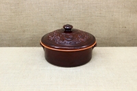 Clay Dutch Oven 4 Liters Brown Third Depiction