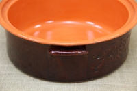 Clay Dutch Oven 4 Liters Brown Eighth Depiction