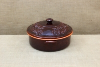 Clay Dutch Oven 6 Liters Brown Second Depiction