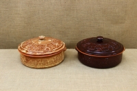 Clay Dutch Oven 7 Liters Brown Tenth Depiction
