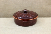 Clay Dutch Oven 7 Liters Brown Second Depiction