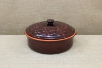 Clay Dutch Oven 7 Liters Brown Third Depiction