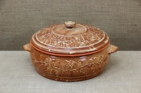 Clay Dutch Oven Curved 10 Liters Beige First Depiction