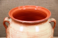 Clay Crock Pot Handmade 14 Liters Beige Fifth Depiction