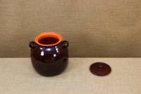 Clay Crock Pot 8 Liters Brown Third Depiction