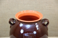 Clay Crock Pot 8 Liters Brown Fifth Depiction