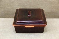 Clay Dutch Oven Rectangular 7 Liters Brown Second Depiction