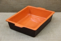 Clay Dutch Oven Rectangular 7 Liters Brown Fourth Depiction