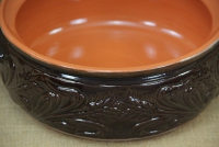 Clay Dutch Oven Curved 4.5 Liters Brown Fifth Depiction