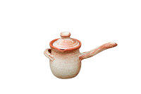 Clay Coffee Pot Beige No2 with Clay Lid Twenty-fifth Depiction