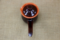 Clay Coffee Pot Brown No2 with Clay Lid Seventh Depiction