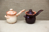 Clay Coffee Pot Brown No2 with Clay Lid Ninth Depiction
