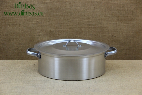 Aluminium Round Baking Pan Professional No38 13 liters
