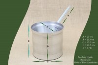 Aluminium Bain Marie Pot Professional No24 9.7 liters Sixth Depiction