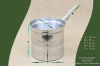 Aluminium Bain Marie Pot Professional No26 11.6 liters Sixth Depiction