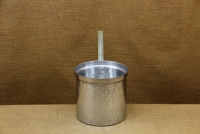 Aluminium Bain Marie Pot Hammered No24 10 liters First Depiction
