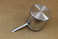 Aluminium Bain Marie Pot Hammered No24 10 liters Fourth Depiction