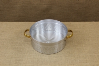 Aluminium Round Baking Pan Hammered No30 8 liters Second Depiction