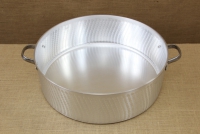 Aluminium Round Baking Pan Hammered No50 30 liters Second Depiction