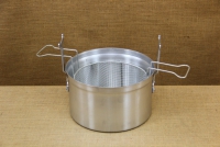 Aluminium Fryer Pot Professional No30 12.5 liters with Tinned Frying Basket First Depiction