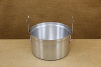 Aluminium Fryer Pot Professional No30 12.5 liters with Tinned Frying Basket Second Depiction