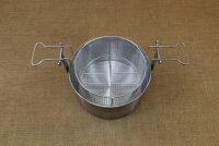 Aluminium Fryer Pot Professional No30 12.5 liters with Tinned Frying Basket Fifth Depiction