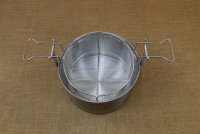 Aluminium Fryer Pot Professional No32 15 liters with Tinned Frying Basket Fifth Depiction