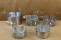 Aluminium Fryer Pot Professional No34 18 liters with Tinned Frying Basket Fourteenth Depiction