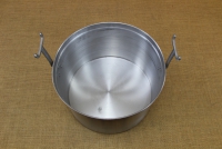Aluminium Fryer Pot Professional No38 25 liters with Tinned Frying Basket Third Depiction