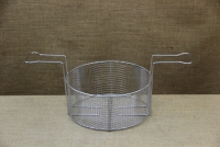 Aluminium Fryer Pot Professional No34 18 liters with Stainless Steel Frying Basket Third Depiction