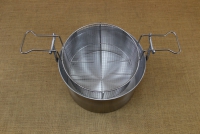 Aluminium Fryer Pot Professional No34 18 liters with Stainless Steel Frying Basket Fifth Depiction