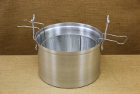 Aluminium Fryer Pot Professional No36 21 liters with Stainless Steel Frying Basket First Depiction