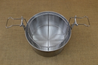 Aluminium Fryer Pot Professional No36 21 liters with Stainless Steel Frying Basket Fifth Depiction