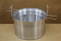 Aluminium Fryer Pot Professional No40 28 liters with Stainless Steel Frying Basket First Depiction