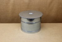 Galvanized Cauldron 44x29 34 Liters with a Lid First Depiction