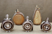 Wooden Flask Round 2 liters No2 Tenth Depiction